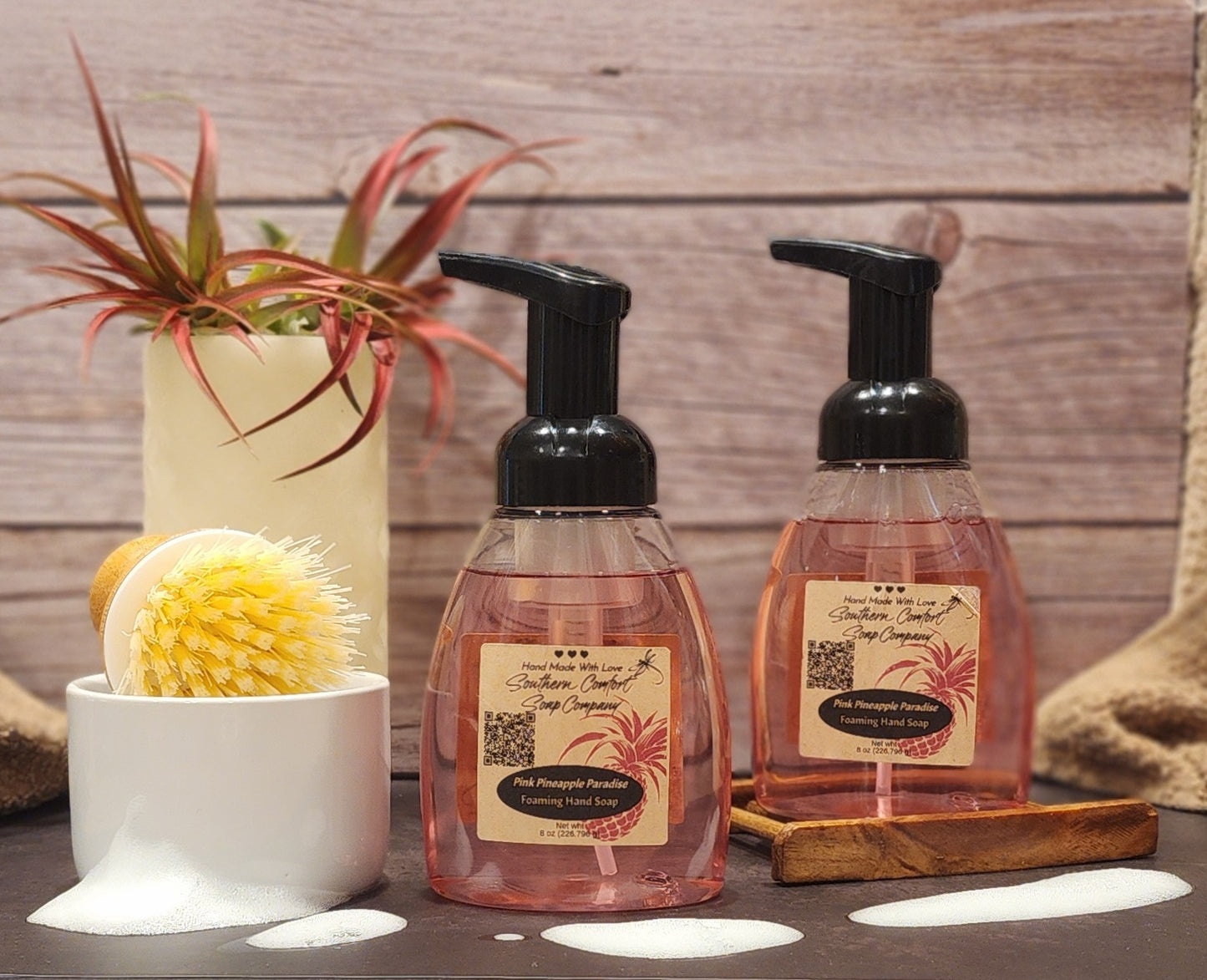 Pink Pineapple Paridice Foaming Hand Soap