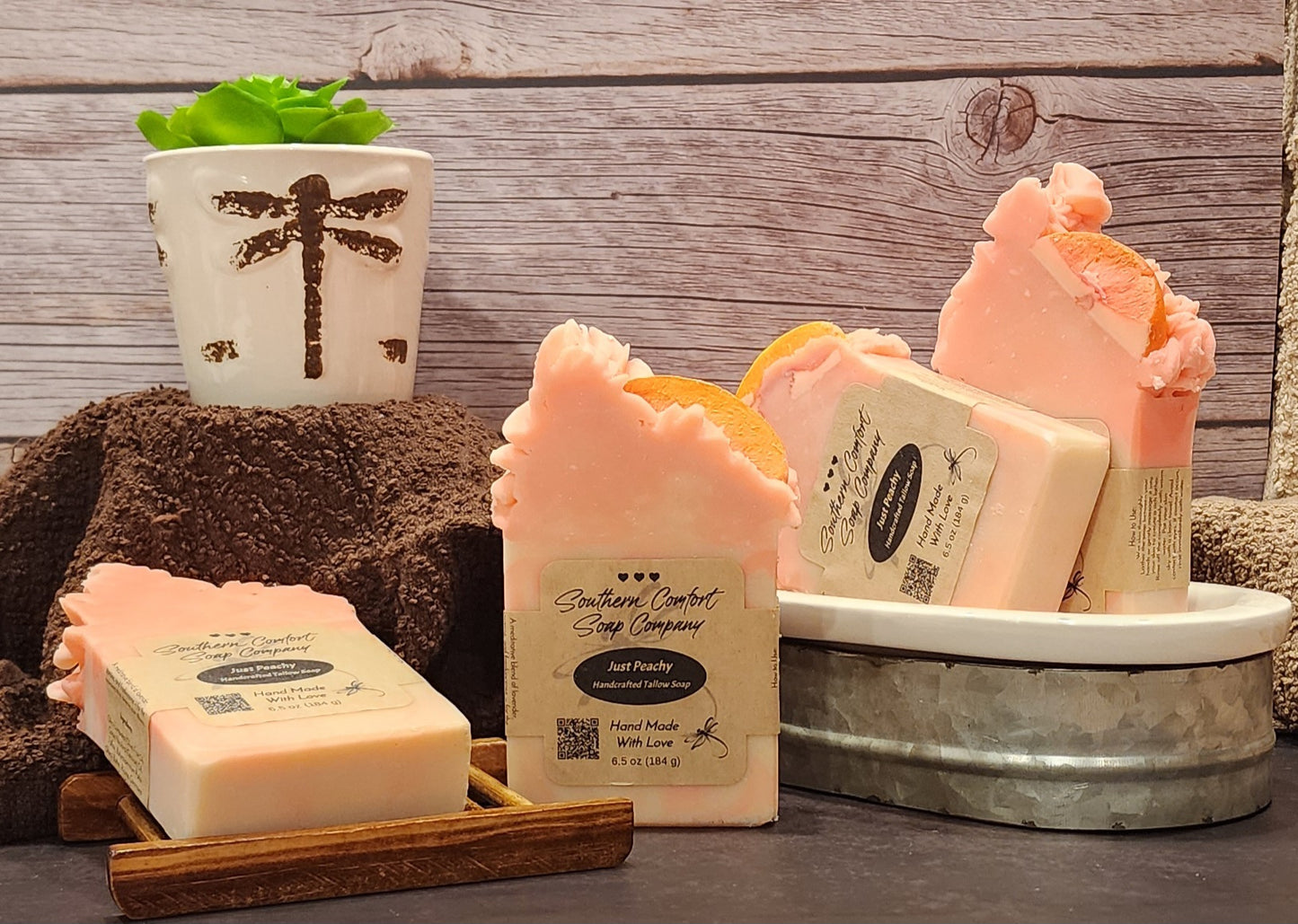 Just Peachy (Grassfed Tallow and Goat Milk Soap)