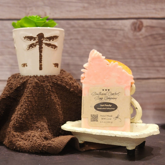 Just Peachy (Grassfed Tallow and Goat Milk Soap)