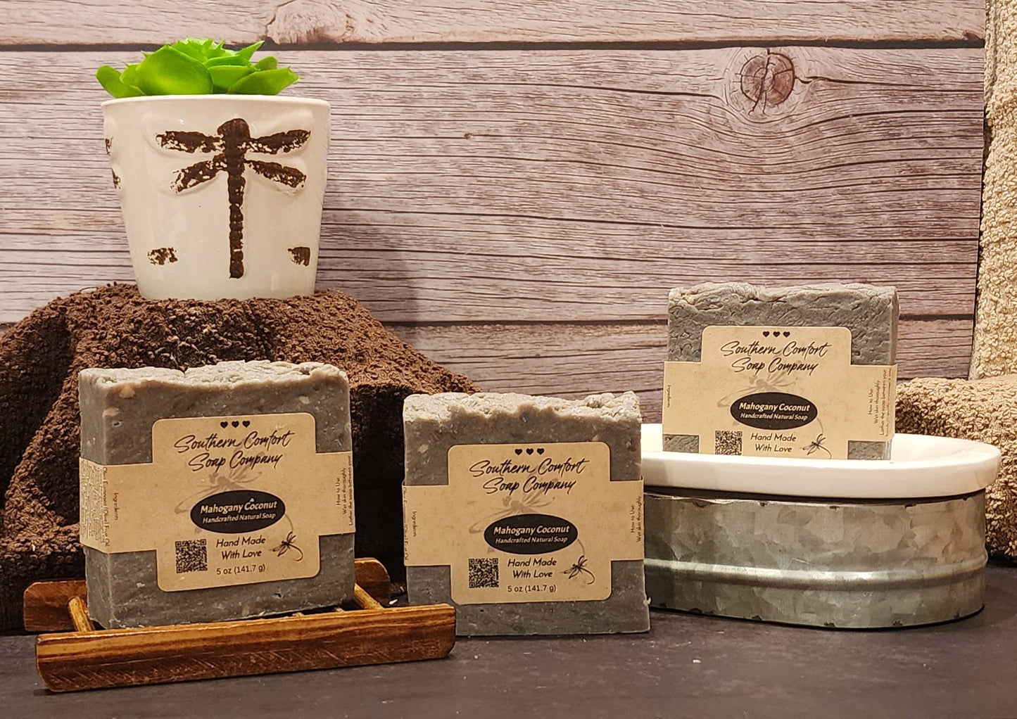Mohogany Coconut Artisan Soap Bar