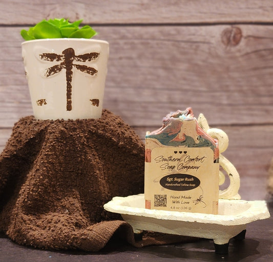 Sgt. Sugar Rush (Grassfed Tallow and Goat Milk Soap)