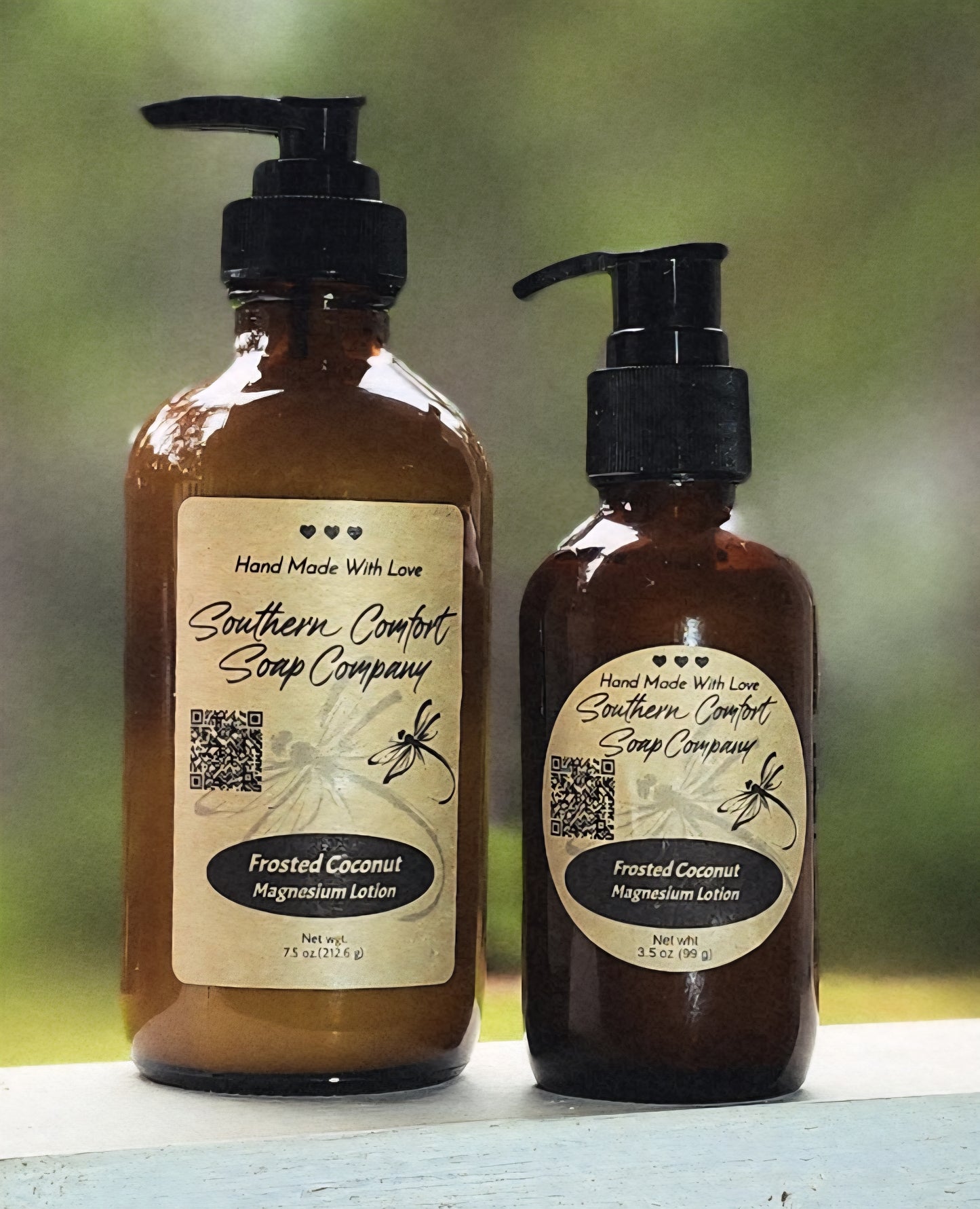 Frosted Coconut Magnesium Lotion Large