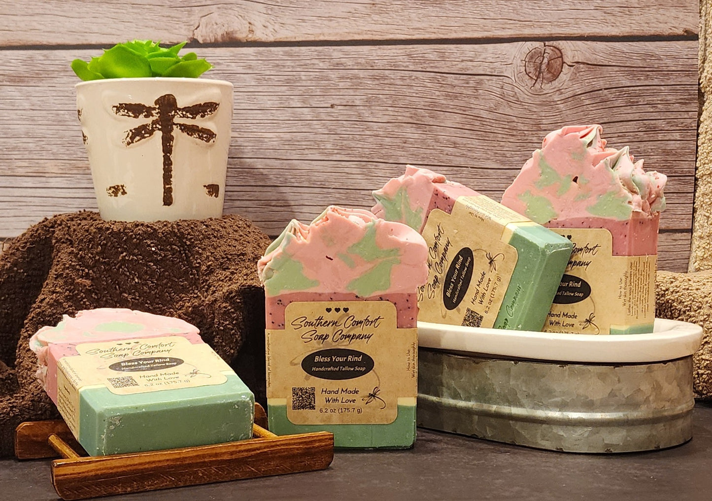 Bless Your Rind (Grassfed Tallow and Goat Milk Soap)