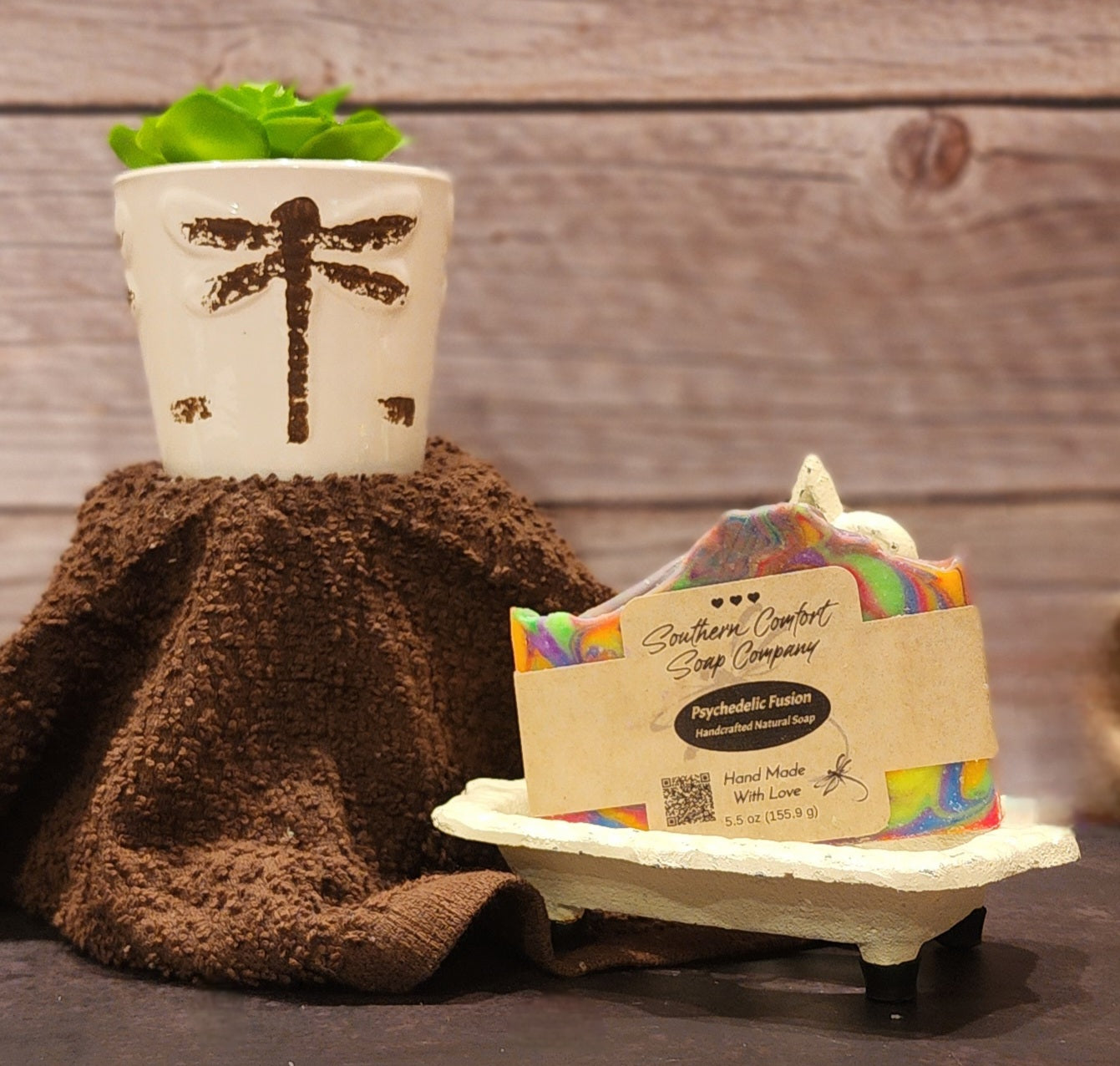 Psychedelic Fusion Artisan Soap Bar