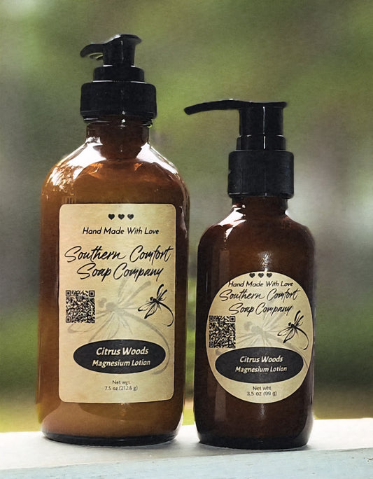 Citrus Woods Magnesium Lotion Large