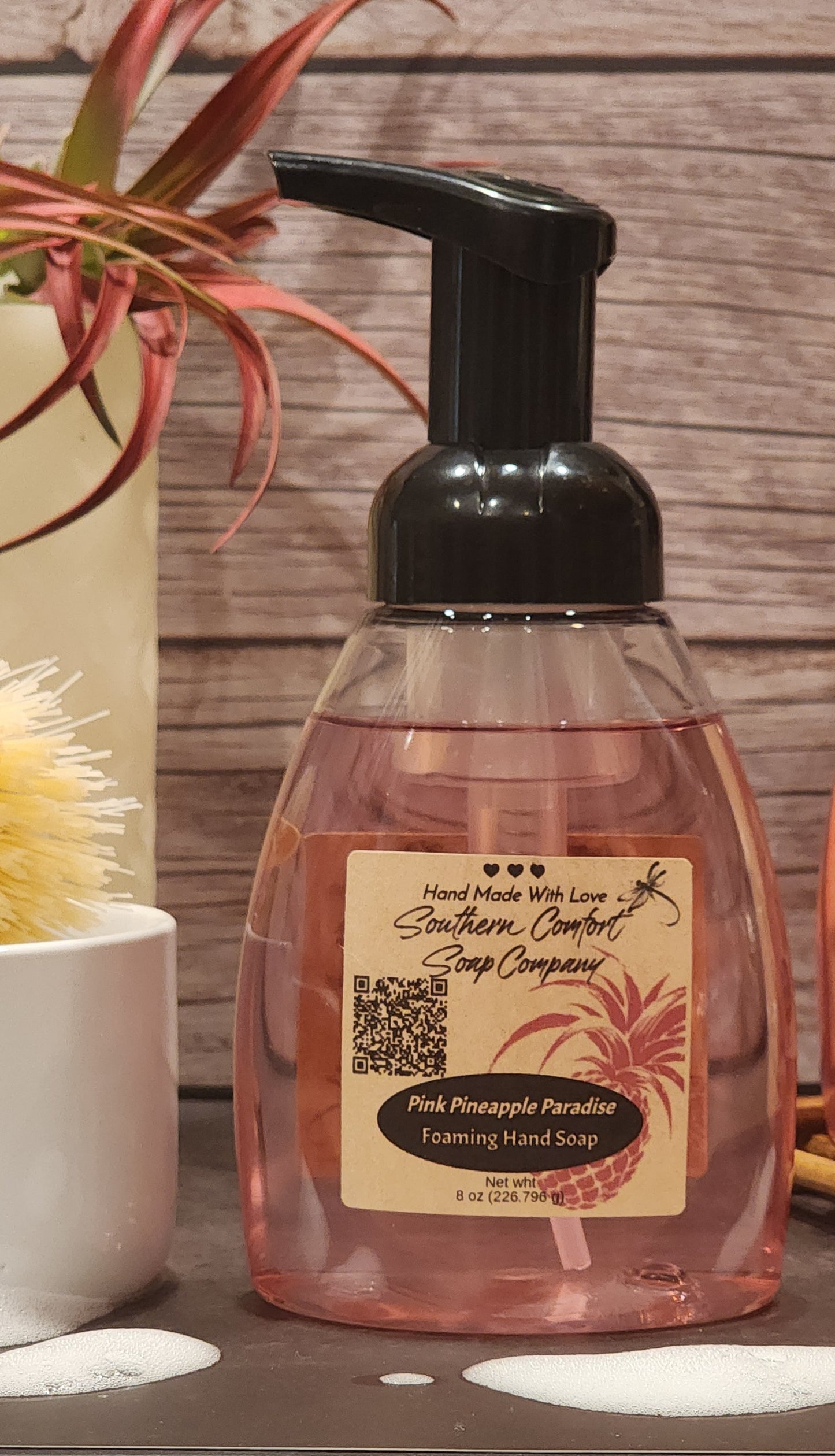 Pink Pineapple Paridice Foaming Hand Soap